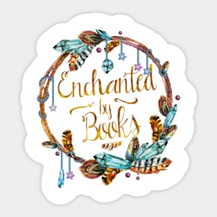 Enchanted by Books Sticker